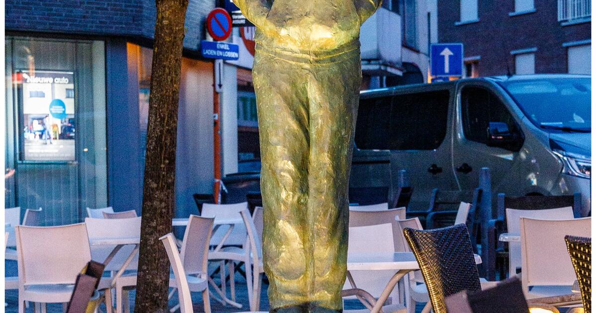 Rik Van Looy standbeeld Markt