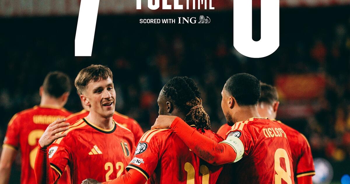 beeld Belgian Red Devils 