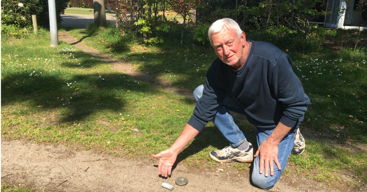 Rudy van Herentalsdum toont een tapschijf