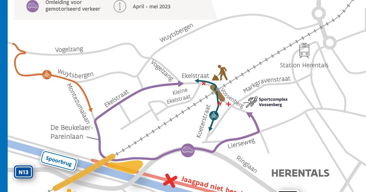 Vossenberg werken tunnel