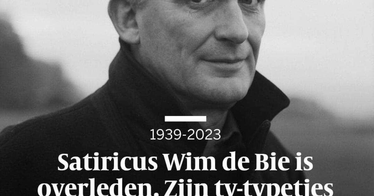 Wim De Bie - foto Herwig Van Doorsselaer FB