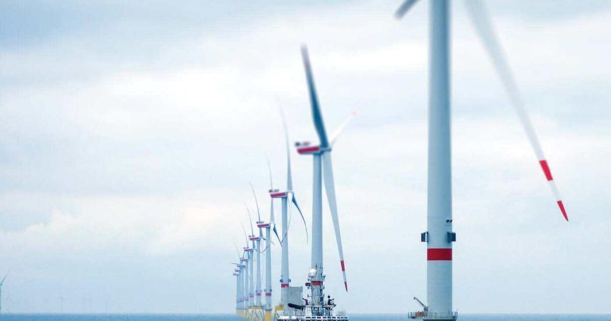 windmolen op zee Cummins 