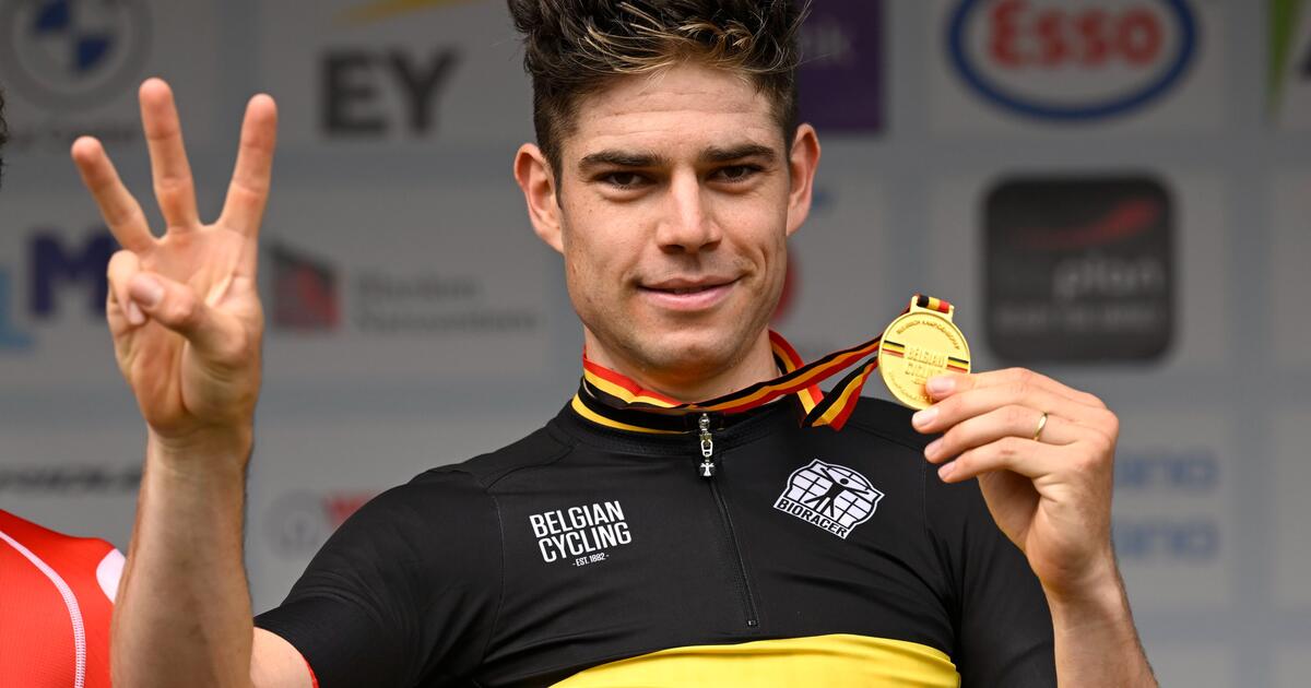 Wout van Aert - twitter Jumbo Visma