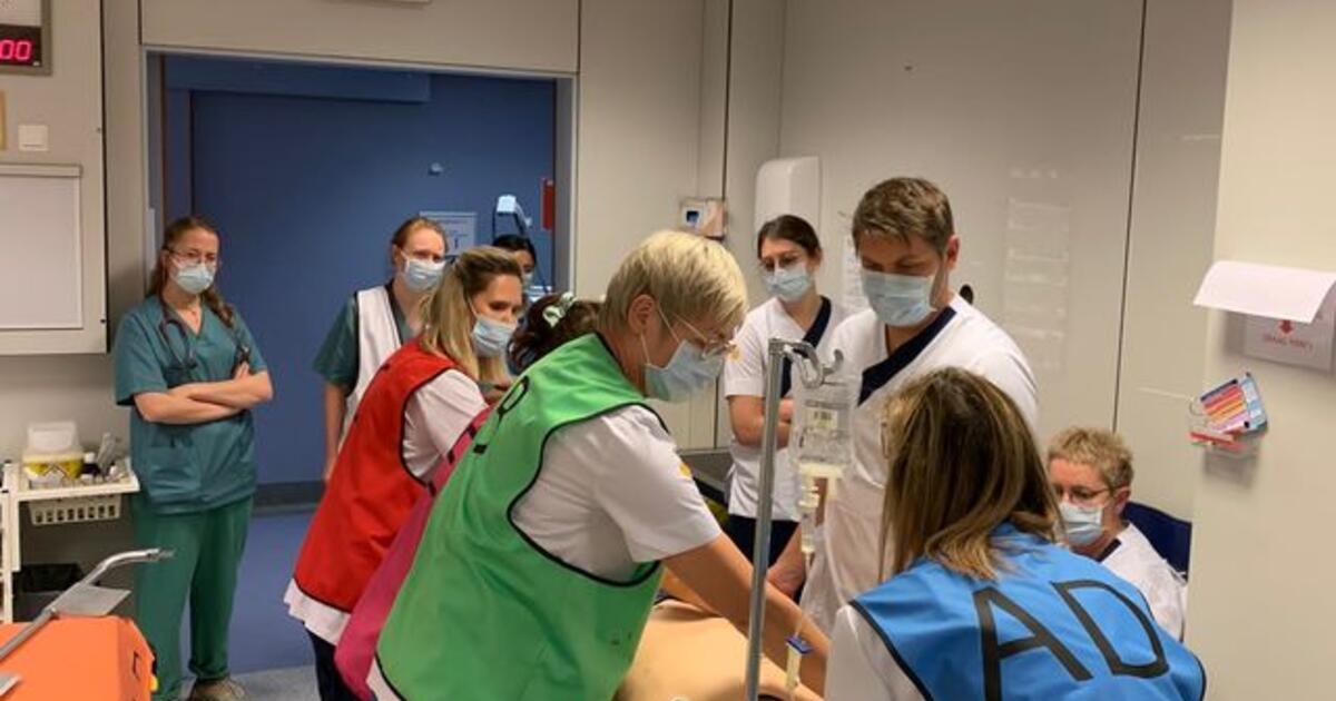 Ziekenhuis Geel foto -  trauma 